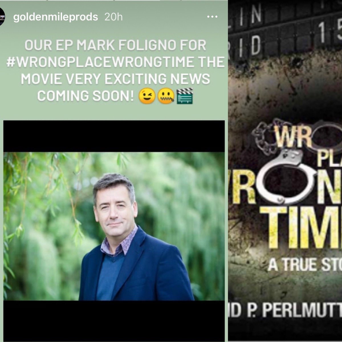 davepperlmutter's tweet photo. Billy, your support is MAGNIFICENT. Oh to be on #SNLLive As well as #MarkFoligno from #movies like @BAFTA winner #TheKingsSpeech (watched last night) as EP for #WrongPlaceWrongTime can’t wait to share latest INCREDIBLE news! #IARTG #mybookagents #bookboost @nbcsnl #SundayBrunch https://t.co/N735hQe9cD
