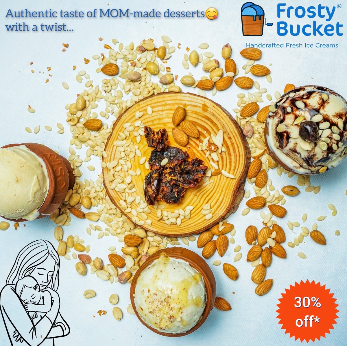 FrostyBucketIN's tweet photo. #HappyMothersDay to all the lovely mothers... 💐❤️ 

Order now &amp; get 30% off:
Call - 7977048914
or visit
https://t.co/ihdu58nDhr
https://t.co/8WhdcKaj4D 

https://t.co/RP0yn2X4kh

#FrostyBucket #HandCrafted #IceCreams
#Coolhad #Frostories #Frostasy #FrostShakes

#MothersDay https://t.co/DHH5qPxwrt