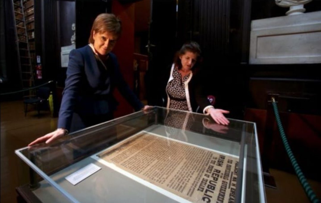 “I do have friends in Ireland. We sometimes joke about which will come first – an independent Scotland or a united Ireland.”

- Nicola Sturgeon