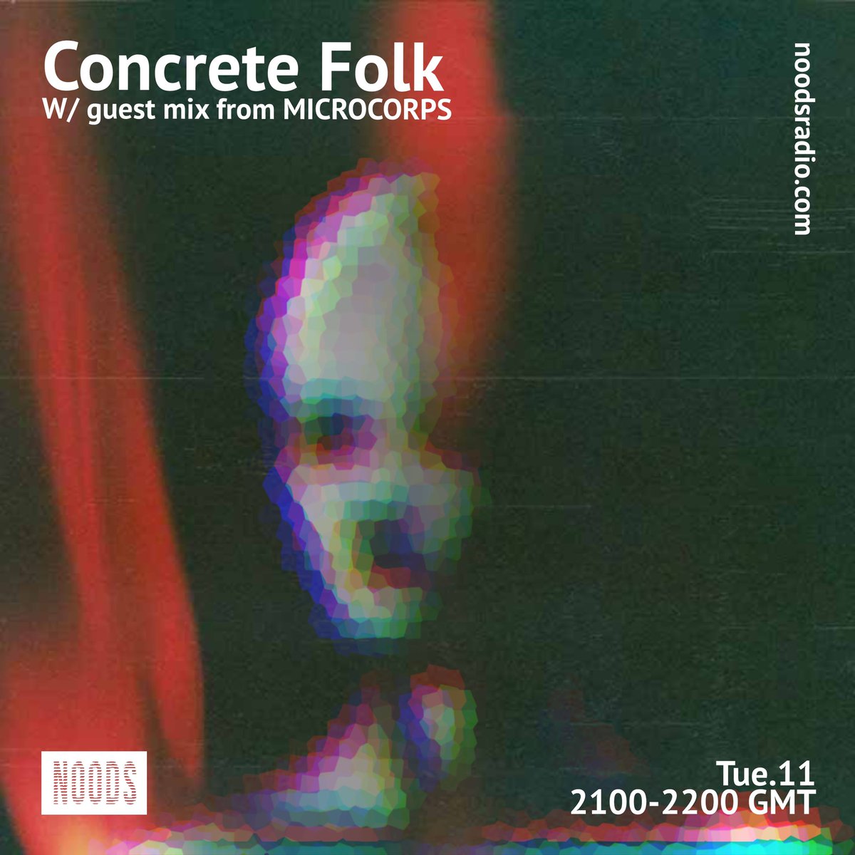 MICROCORPS guest mix on Concrete Folk @noodsradio next Tues 11th May 9-10pm UK time.