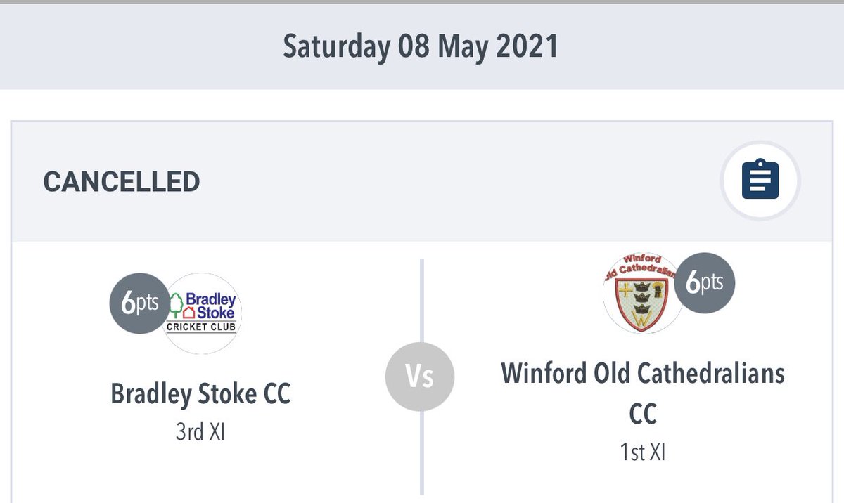 Winford Old Caths CC tweet media