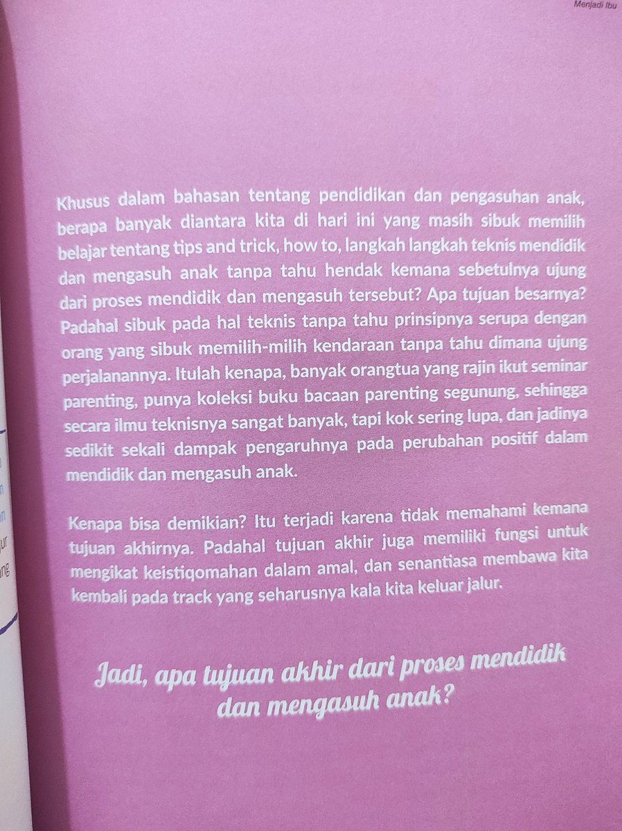 Jualan dah lama, baru ini tergerak bener² baca. Emg Allah kalo mo kasih kode ada aja caranya :"
