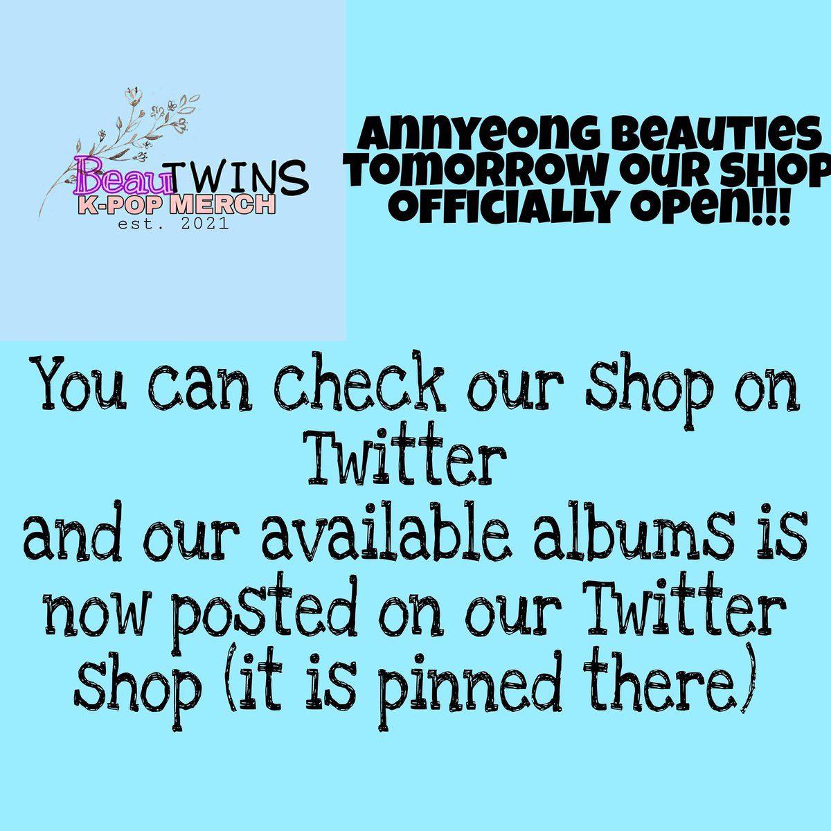 Beautwins Kpop Merch | BTS,EXO,TWICE,BP,RV, ALBUMS tweet media