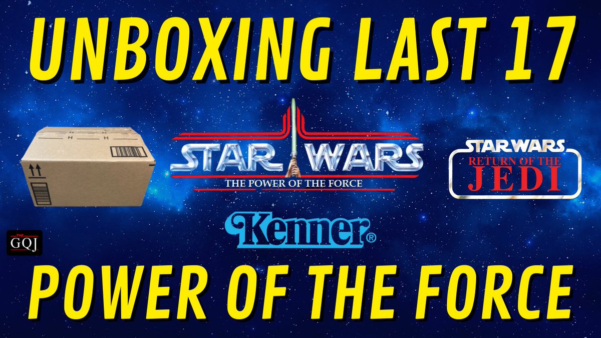 Check out my latest #Kenner #StarWars toy unboxing YouTube video! #Last17 #StarWarsToys #ActionFigures #TheGQJedi #YouTube #StarWarsToyFigs

youtu.be/4DOU20hS-vU