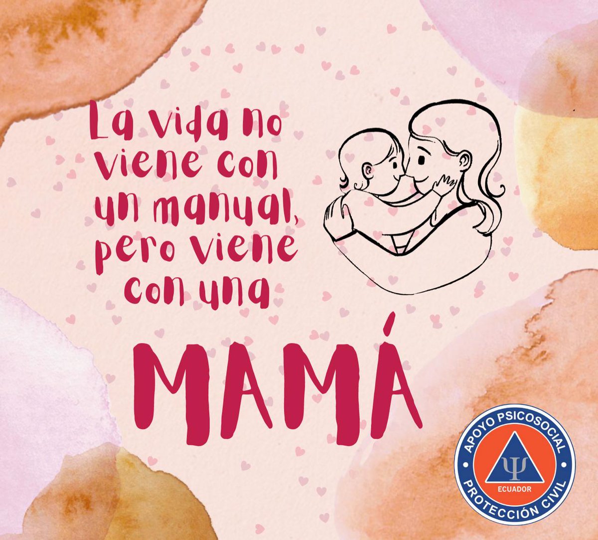 CivilEcuador's tweet photo. Feliz día de la Madre a todas nuestras Voluntarias. https://t.co/Rc4bgRBSyj