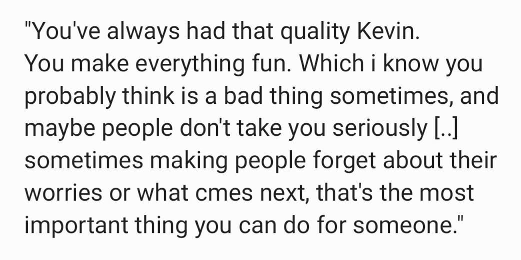 __ChasingStars's tweet image. Uno dei motivi, se non il principale, per cui in Kevin io ci ho sempre visto un po' di me.

Questa frase detta da Rebecca è il fulcro di tutto..💕
#ThisIsUs