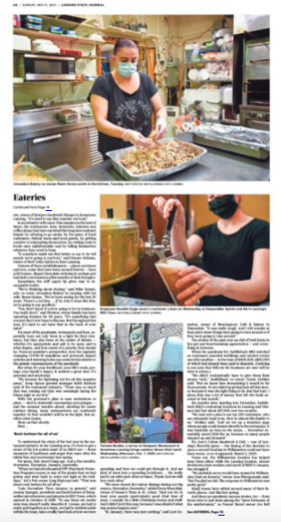 Graham_Couch's tweet photo. 🗞️ In today's @LSJNews: One year later, restaurants in the Lansing area are grateful, more nimble and mostly hanging on, but facing a new crises as they try to recover.

Column: https://t.co/aYCgtPBuwV

(And coming later today: A look at many of these restaurants individually) https://t.co/i6FURpfFxs