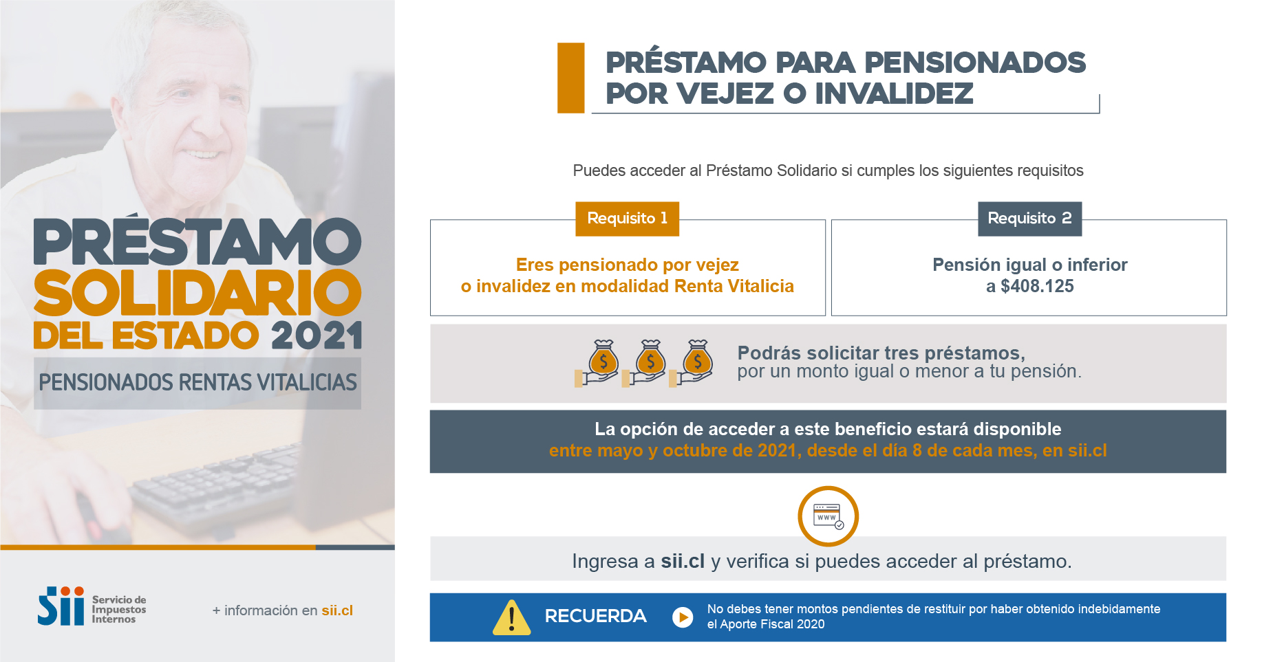 Sii On Twitter Prestamo Solidario 2021 Eres Pensionado Por Vejez O Invalidez O Conoces A Alguien Que Lo Sea Te Invitamos A Revisar O Compartir Esta Informacion Https T Co Xcpkbfeqeu