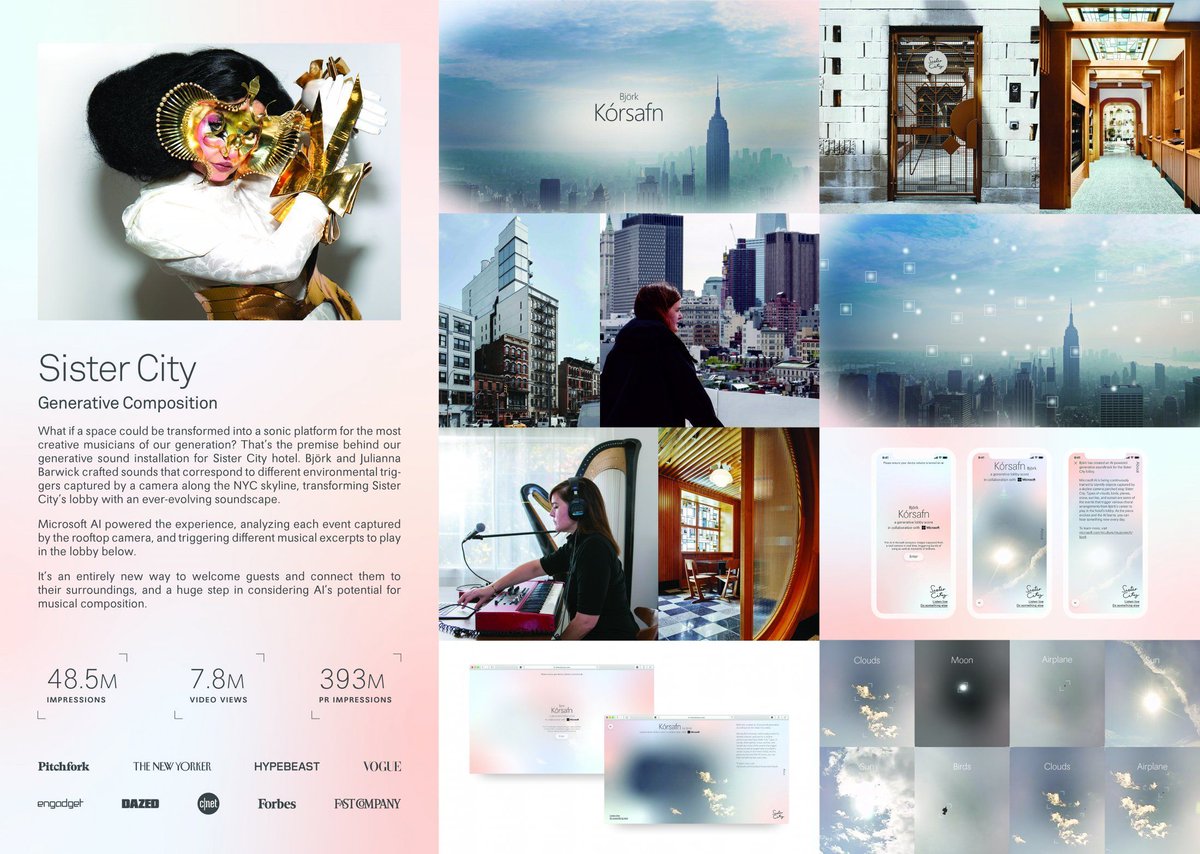 The Clios tweet media