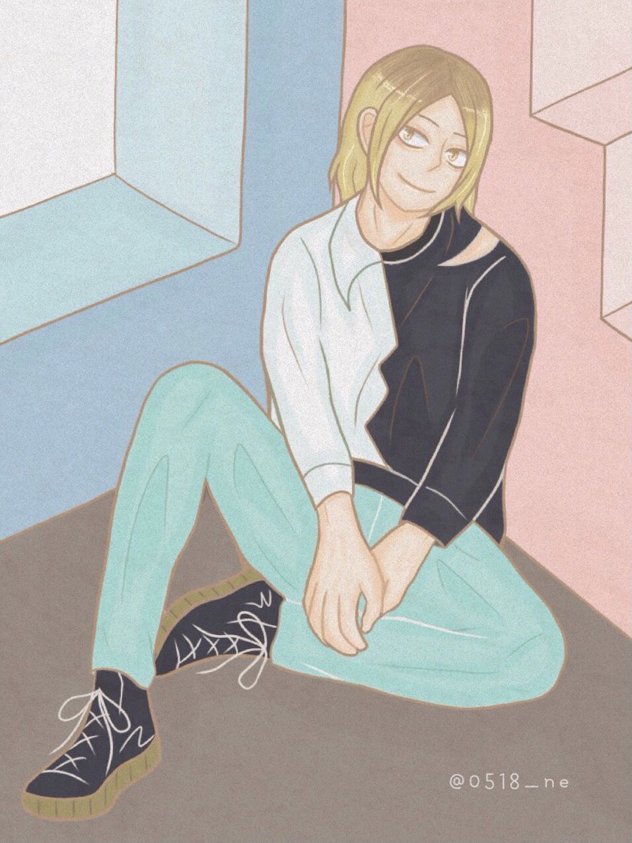 「孤爪研磨 」|みちるのイラスト