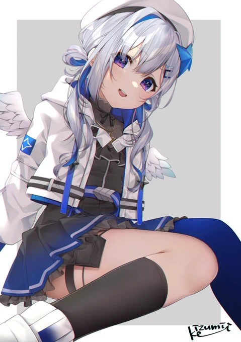 #かなたーと 
 #天音かなた新衣装 
かなたん新衣装可愛すぎた😫💓 