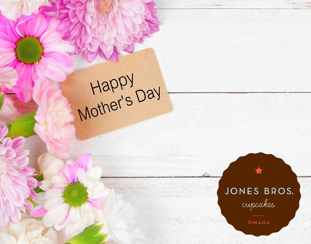 Happy Mother's Day! Our Aksarben Village location is open 8am - 4pm today. Stop in &amp; pick up some fun sweet treats for Mom! 🧁😁🧁