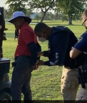 .⁦<a href="/SalilZaveri/">Salil Zaveri</a>⁩ Is this you being arrested in #PuertoRico for killing a #dog in a #golf course? You're no #doglover #animalcruelty landed you in a #Boricua #jail though your millions will probably let you bypass #justice