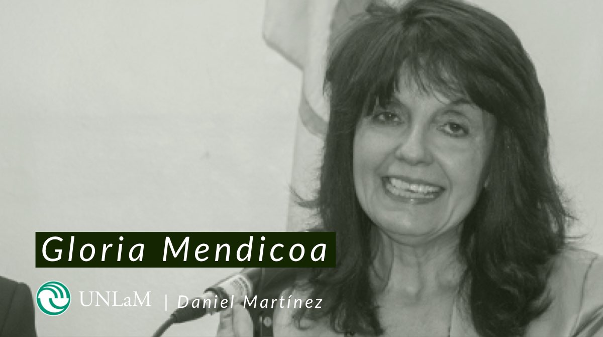 Lamento comunicar el fallecimiento de la Dra. Gloria Mendicoa. Fue una destacada docente e investigadora que, al igual que su compañero de vida, René Nicoletti, mostró un fuerte compromiso con la idea de que el conocimiento acompañe el desarrollo de nuestra comunidad.