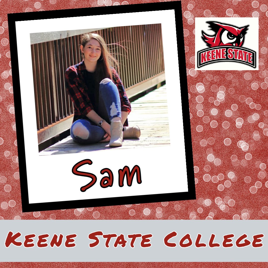 UNHUpwardBound's tweet photo. 🎉  Congrats SAM on your commitment to Keene State College! 🎉
#UNHUB #UB #TRIOworks https://t.co/JK1CxMuGxj
