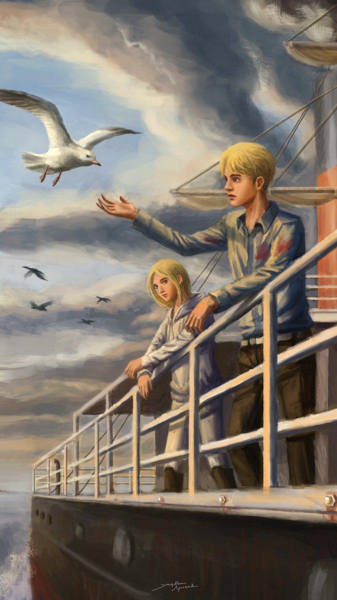 artropod_'s tweet photo. Test no crop twitter

#AttackOnTitan #attackontitanseason4  #AttackonTitanFinalSeason #進撃の巨人 #FANART  #arminarlert #annieleonhart #aruani #ErenJaeger https://t.co/5i8eJ05Um7
