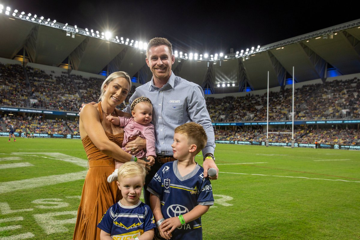 nthqldcowboys's tweet photo. Last night more than 22k fans were on hand to thank Michael Morgan for one of the great Cowboys' careers. https://t.co/Ovq7dNjKxk
