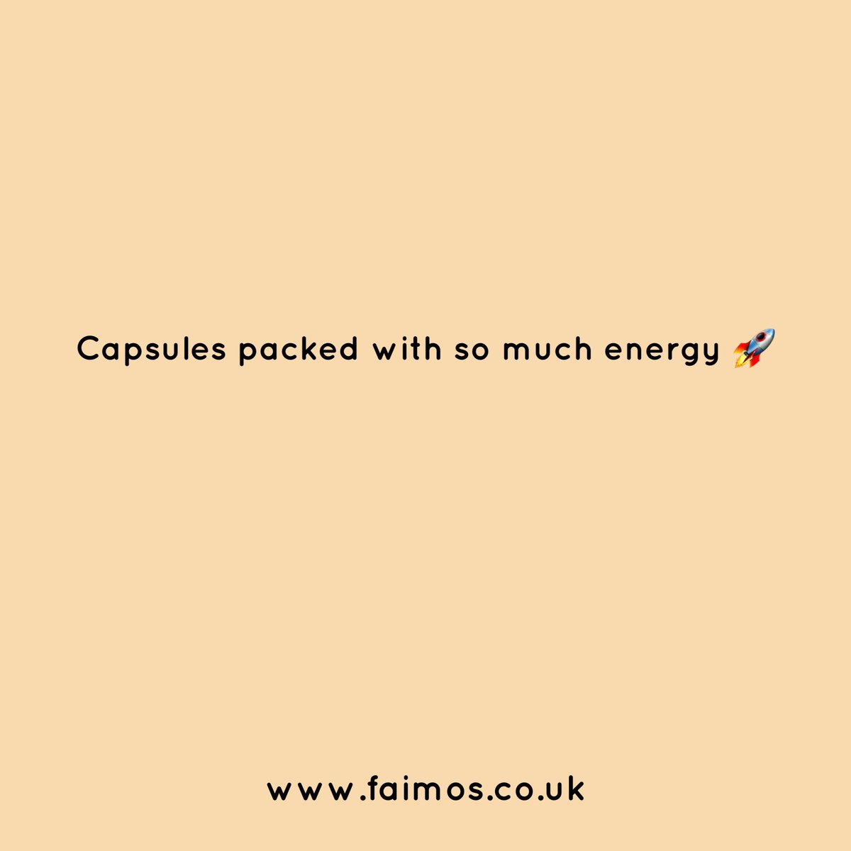 Waking up to a Sunday feeling a bit 😓? 
•
•
•
You know where to get your energy from 🚀🌟
•
•
faimos.co.uk
•
•
#energy #energyhealing #organicoils #organicskincare #organicherbs #veganlife #halalfood #halallondon #londonlife #labour #saunders