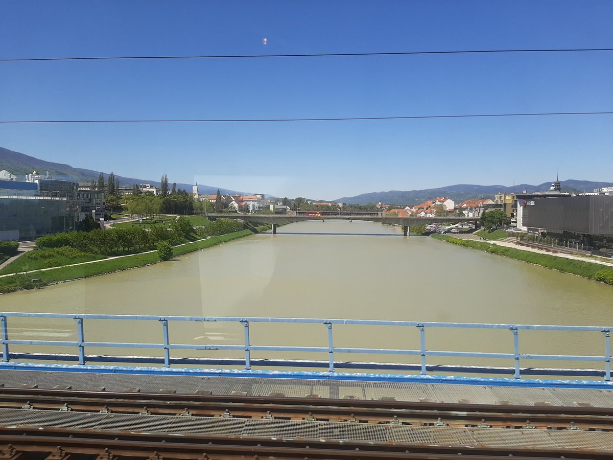 Back to trains. Maribor station. Slovenia's second largest city and actually quite a fun place to visit.