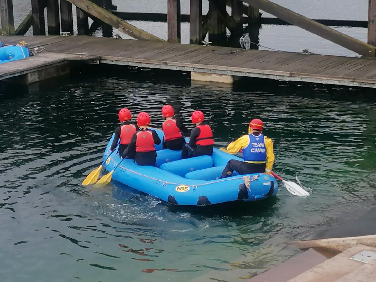 CraigDrew16's tweet photo. @RCTSwimSquad @cardiffintww Thank you for the White Water Rafting experience today. William had a great time and the sun came out ☀️ #whitewaterrafting 🌊 https://t.co/JMX2eSTZV3