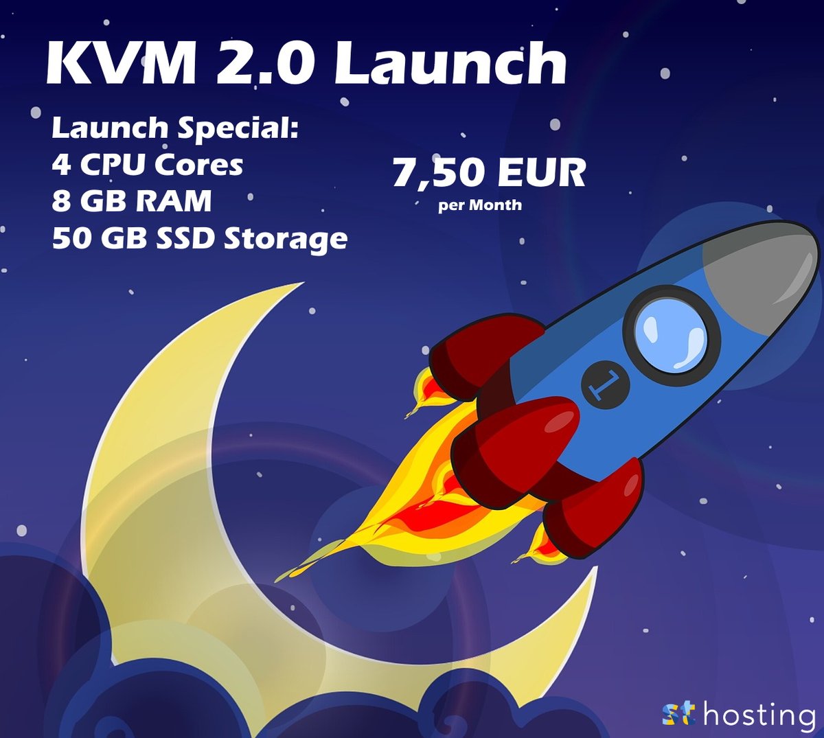 CyberseGmbH's tweet photo. 🚀🚀 KVM 2.0 Produktlaunch 🚀🚀
Wir starten unsere KVM 2.0 Reihe. Um euch einige Einblicke zu geben, haben wir einen Blogpost vorbereitet: https://t.co/DqSLBzi2gs
#sthosting #signaltransmitter #kvm #vps #vserver #rootserver #kvmlaunch #deal #serverdeal #vpsdeal #sale https://t.co/hVWep2SCMB