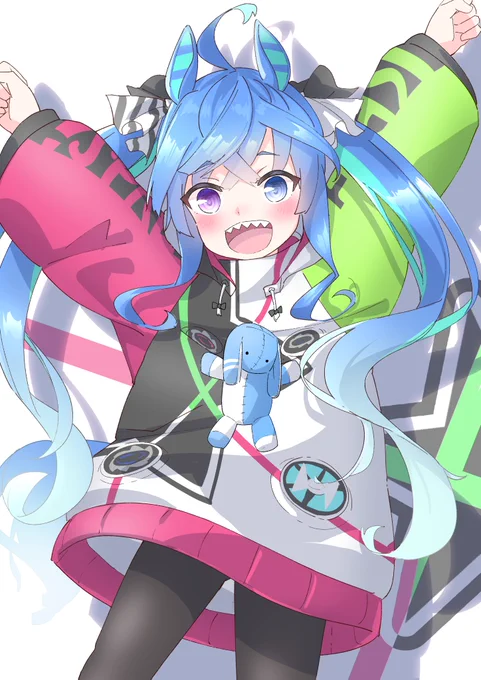 ダブ…ツインターボ描きました。アニメ見て好きになった
#ウマ娘 