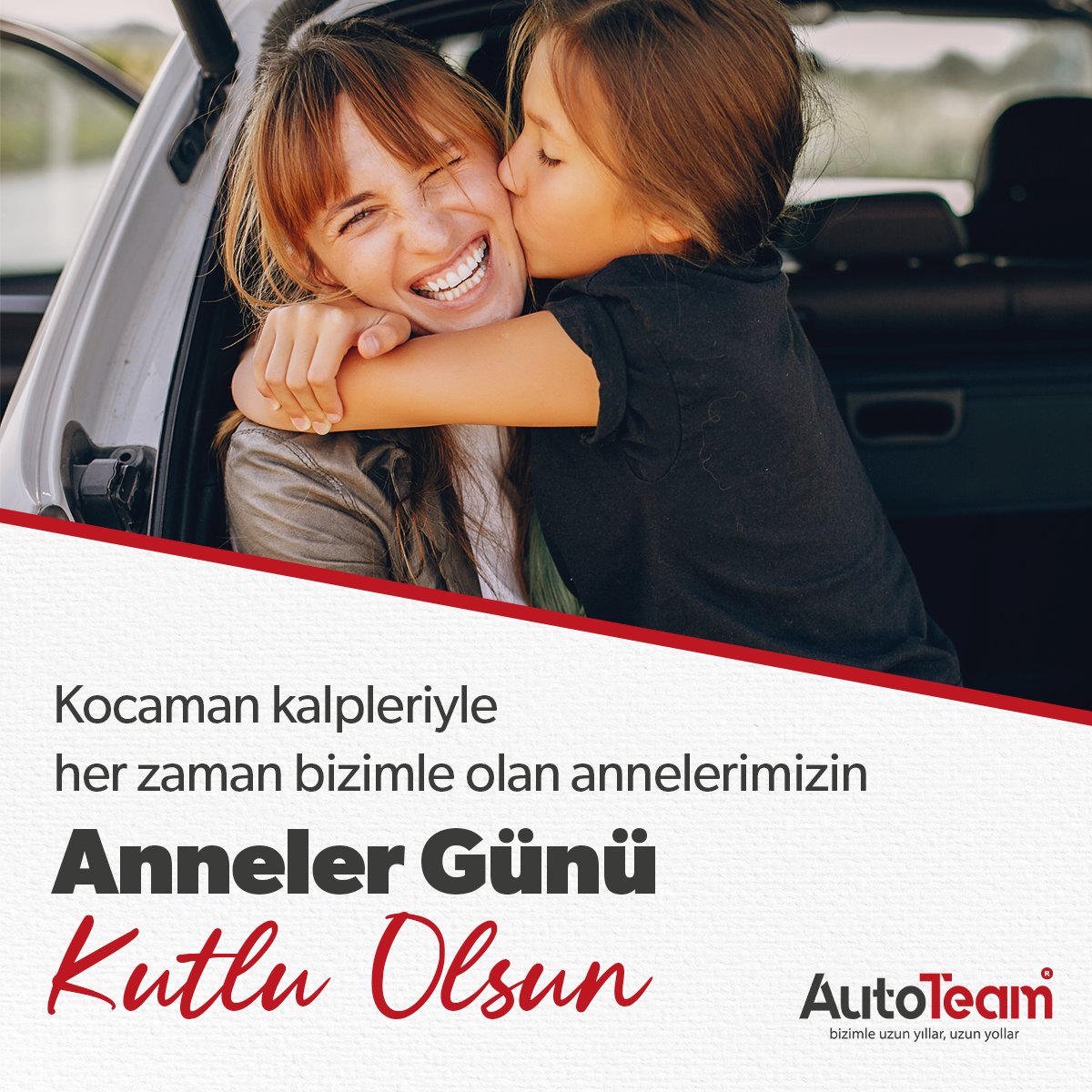 AutoTeamServis's tweet photo. Kocaman kalpleriyle her zaman bizimle olan annelerimizin Anneler Günü kutlu olsun!

#annelergünü https://t.co/G18mT9L3Fp