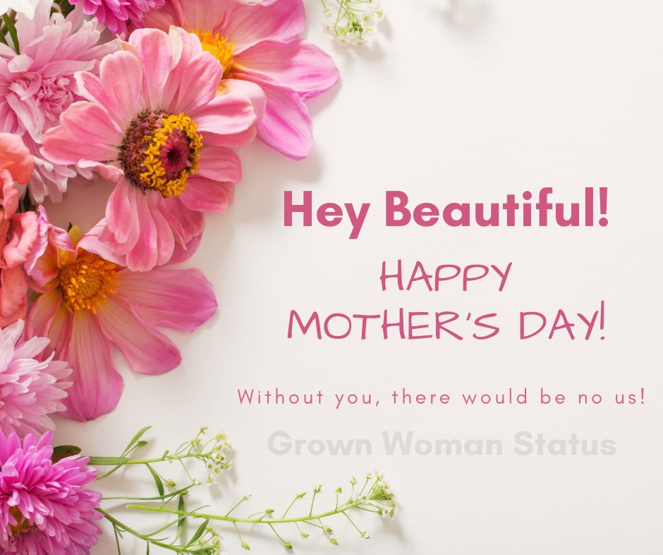 GrownWS's tweet photo. Hey beautiful!❤️
#happymothersday https://t.co/AE3PcXJluJ