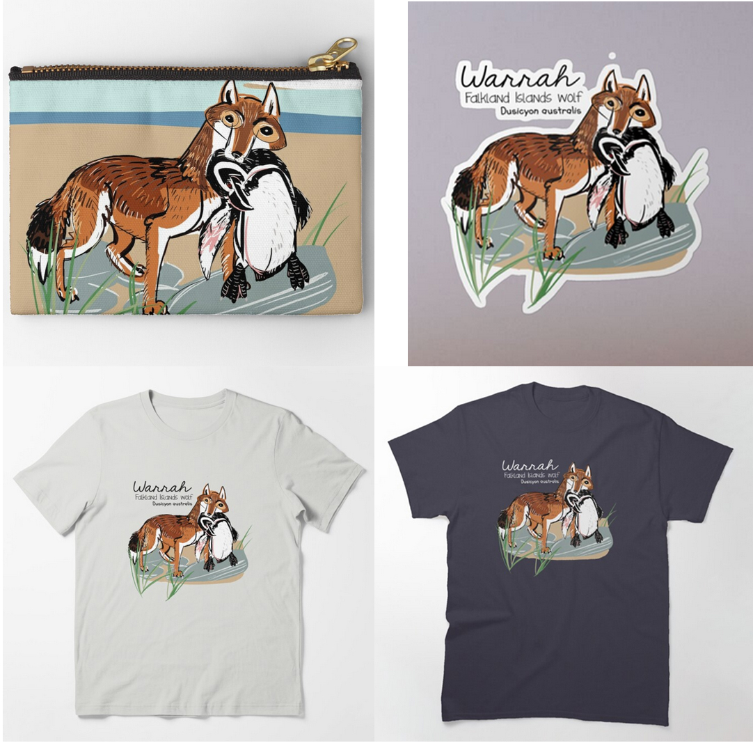 BeletteLePink's tweet photo. Meet the warrah or Falkland Islands wolf at @redbubble
#wildcanids by @BeletteLePink
#belettelepink #redbubble #warrah #dusicyon #malvinas #falkland #extintedanimals #findyourthing #redbubble #giftideas #apparel
https://t.co/YYXAVr1xRi
Read more about in the comments ⬇️⬇️⬇️ https://t.co/DIVTCQJxEo