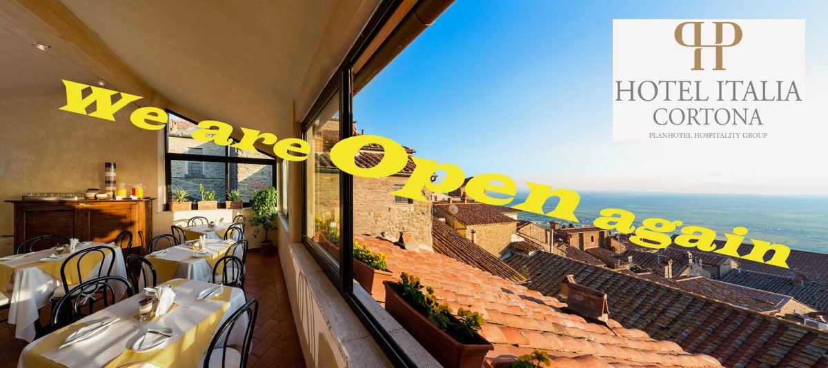 Con immenso piacere annunciamo la riapertura dell'Hotel Italia Cortona 👍👍