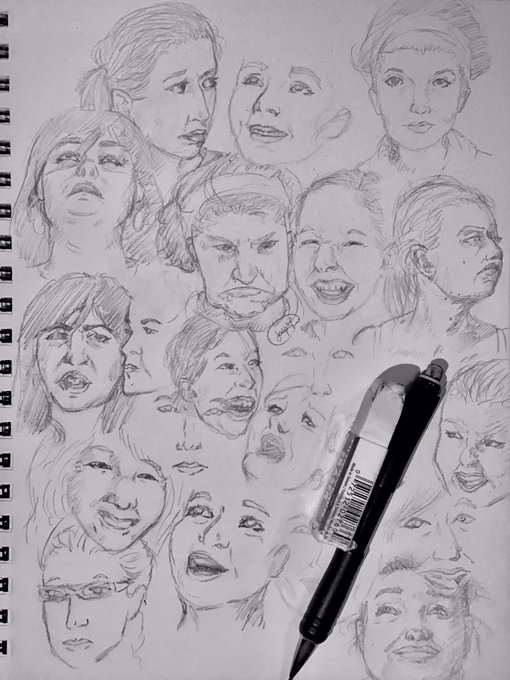 30 sec-9 minute expression practices to remember how faces work 