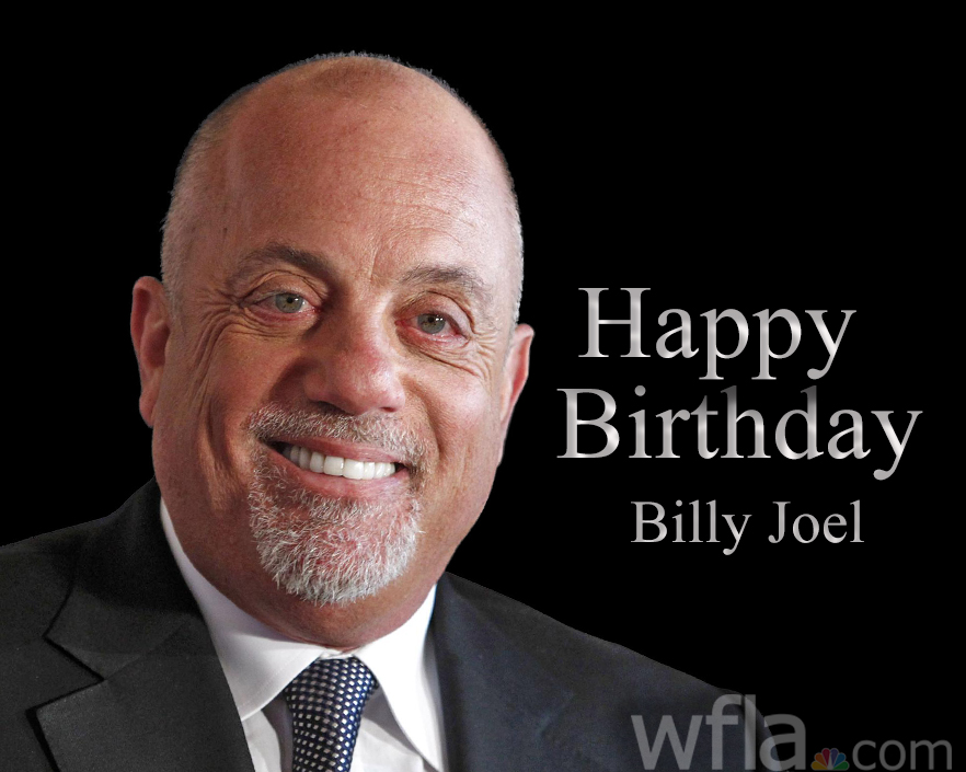 Join us in wishing a happy 72nd birthday to singer and \"Piano Man\" Billy Joel!  