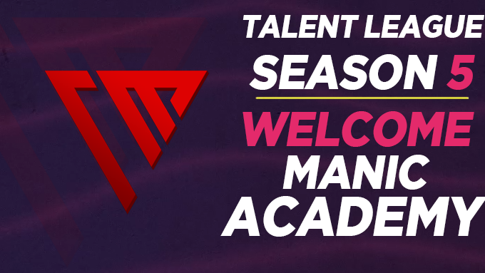 Please welcome, <a href="/TeamManicTV/">Team Manic</a>  Academy to the Talent League R6 EU S5's Invite Open Series! 

@EnvyyyR6
@Albin_r6
@webinator_r6
<a href="/SlothyR6/">Sloth</a>
<a href="/pew_R6/">Pew 🇳🇴🇹🇭</a>

Sign ups are now closed. Good luck to all the teams!