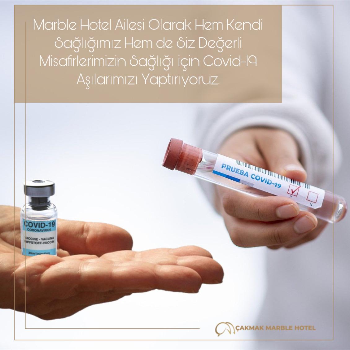 HotelMcg's tweet photo. As MCG Çakmak Marble Hotel Family, we have our # Covid-19 vaccines for both our own health and the health of our valued guests.

☎️: 0(272) 214 33 00
https://t.co/qS4dJibjlH
 📍 Güvenli Turizm Sertifikası
#Business #Hotel #Safe #Şehiroteli @bookingcom @Expedia https://t.co/TGomiTB5WQ