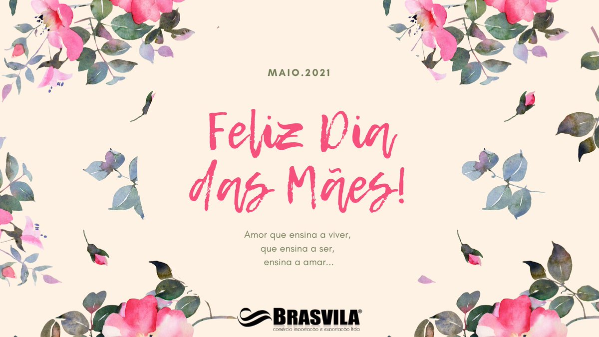 BrasvilaE's tweet photo. A #Brasvila deseja a todas as mamães um dia especial. #FelizDiadasMaes https://t.co/6fVbp8WeQ3
