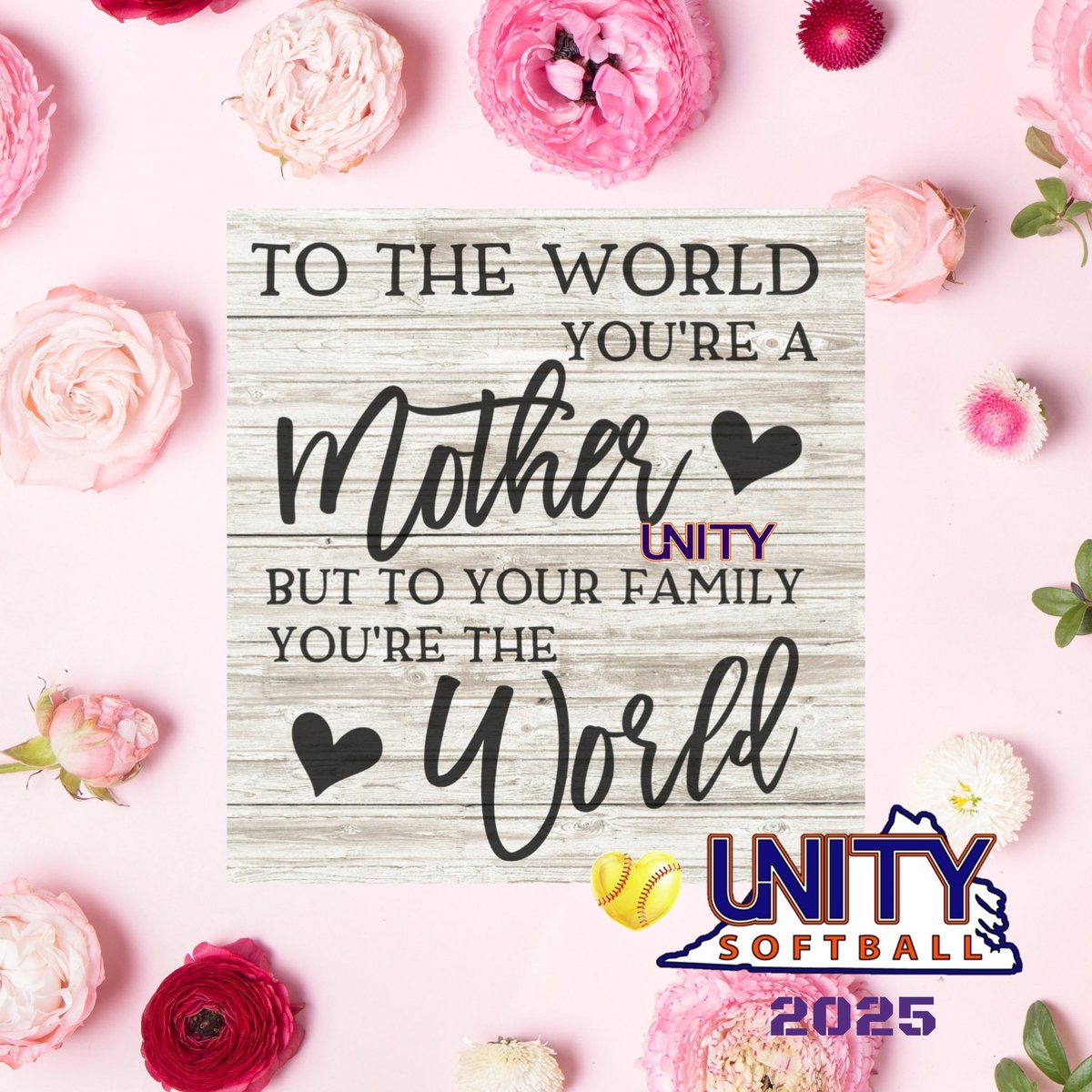 Unity_2025's tweet image. Happy Mother’s Day to all, especially our Unity 2025 Mothers. Thank you for all the love that you give to our girls and our team!
#unity2025 #unity2025moms