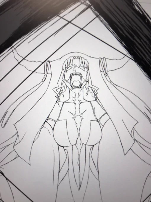配信ありがとうございました～!少し漫画進みました。少しね… 