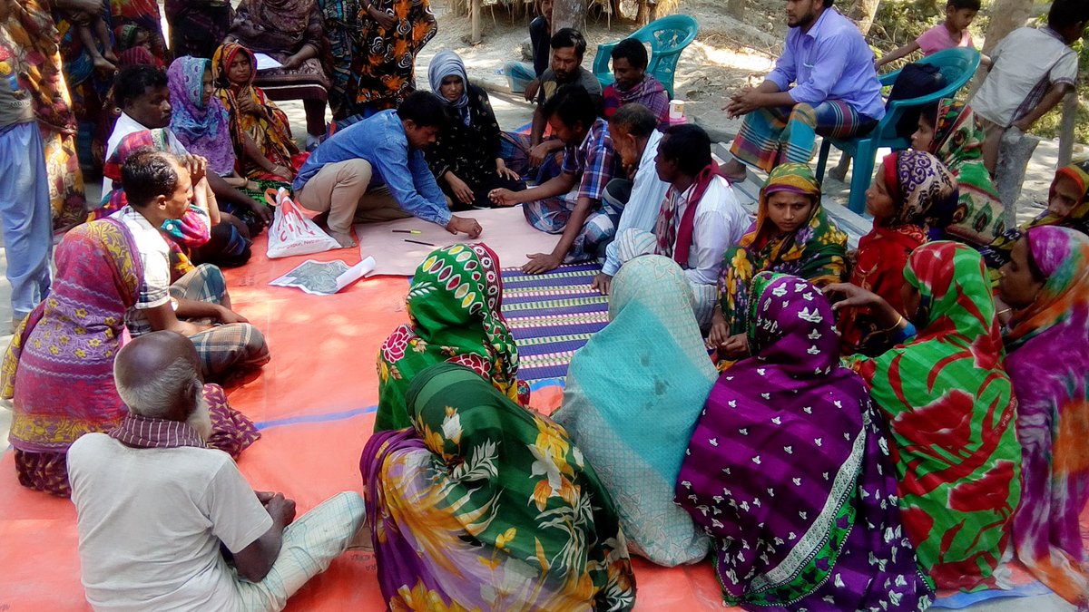 BdConcern's tweet photo. Strengthening the flood forecasting and early
warning system to reduce the vulnerability of flood-affected people🇧🇩
Our programmes facilitated impact-based forecasting to protect assets, reduce damage & human casualties in remote char area. @ConcernUK @Concern @floodalliance https://t.co/I4za8VDJCZ