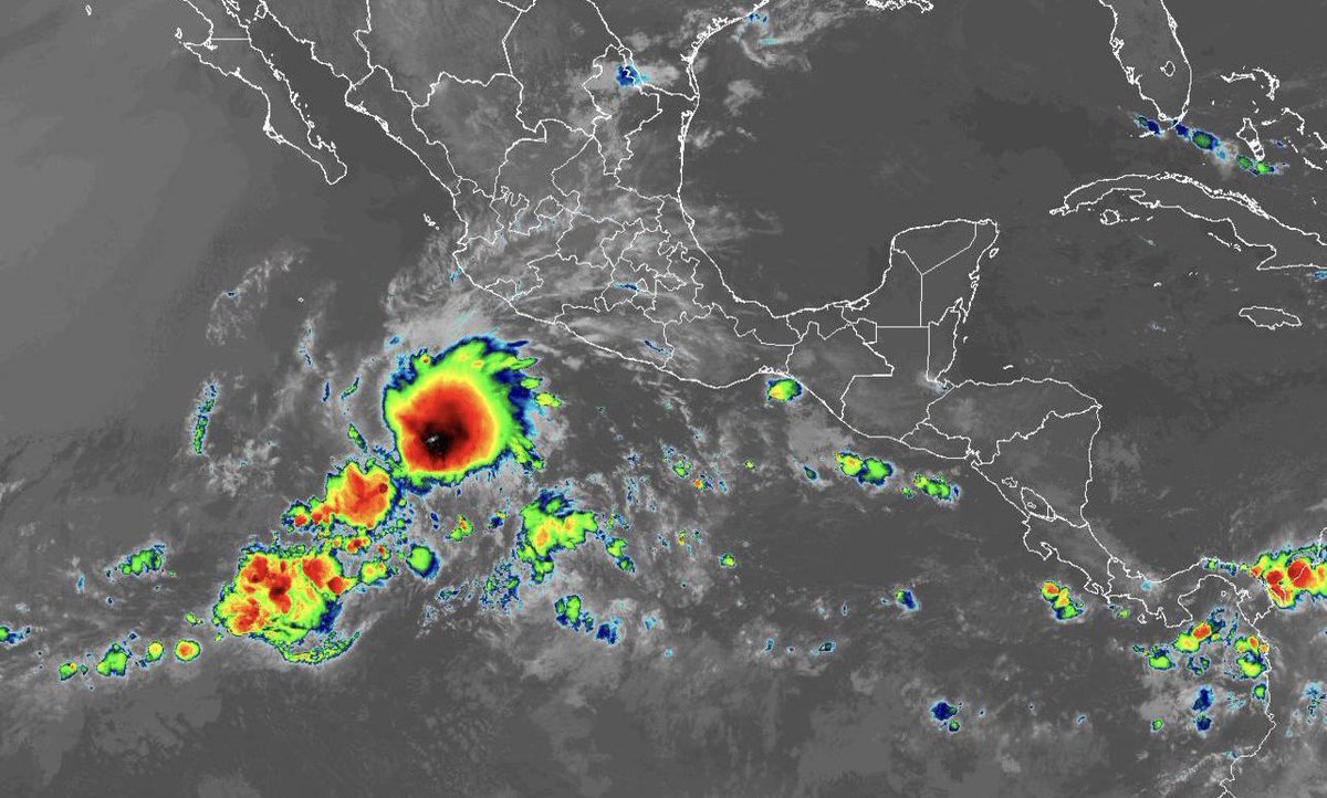 JavierSerrano's tweet photo. Al Sur de México en el Océano Pacífico se ha formado la Depresión 1-E . Debe convertirse en Tormenta Andrés en los próximos días.
Esta Depresión NO ofrece peligro a México ni por supuesto a Cuba ni tampoco a USA. #TDOne-E https://t.co/Tz1ASF8a1V