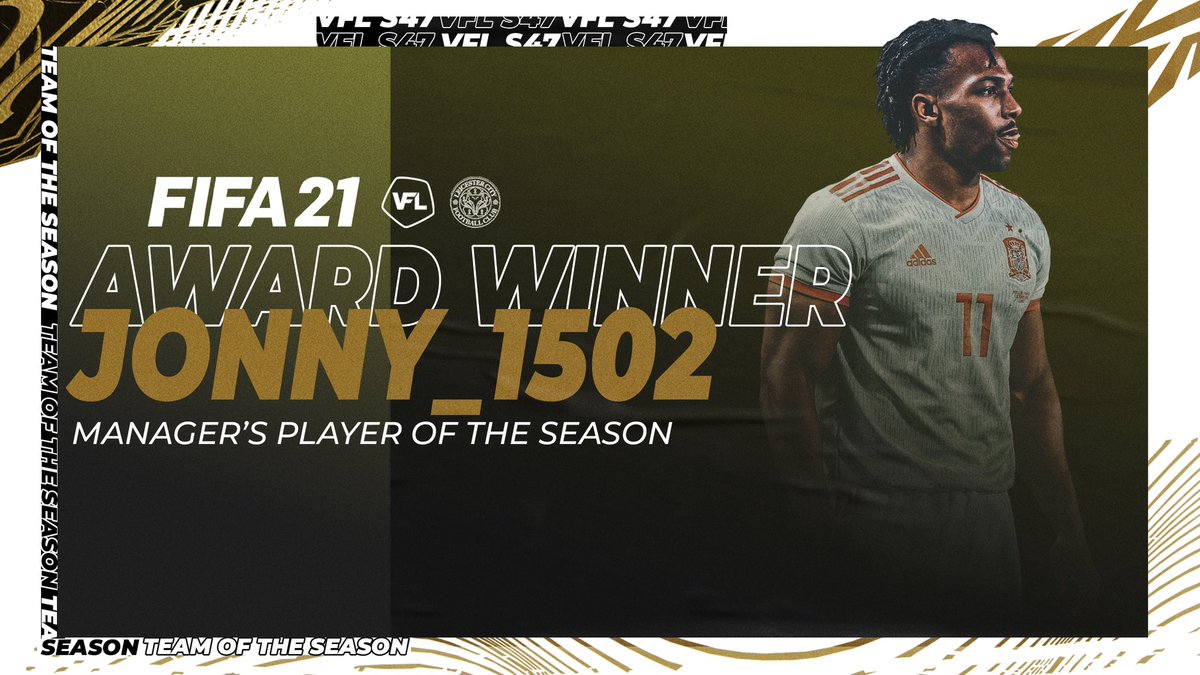 🏆 - Managers POTS 

A player who was consistent all season in a new position for him, getting himself 20+ Goal contributions from LM which got him a well deserved TOTS.

<a href="/J0NNY_1502/">Jonny🇩🇪🏴󠁧󠁢󠁷󠁬󠁳󠁿👹</a>