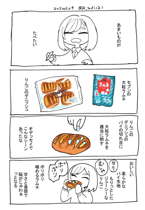 甘いものをたべた日記 