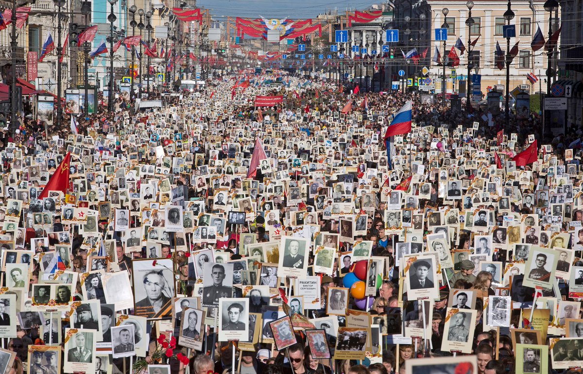 Each year on Victory Day — after a celebratory round of military parades, flybys, and speeches — the people of Russia take to the streets in one of the most profound and solemn expressions of historical remembrance I have ever witnessed: the Immortal Regiment.
