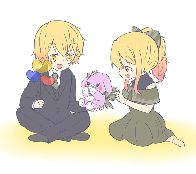 うさぎのぬいぐるみのtwitterイラスト検索結果