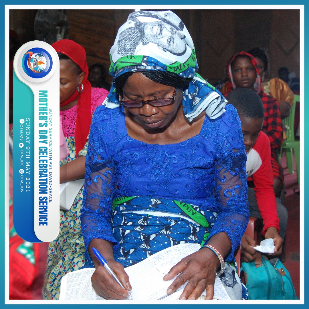 OFM_JOS's tweet photo. MOTHER'S DAY CELEBRATION SERVICE (9th May 2021) 

Word Exhortation by Mummy Mangdik 

If a woman must arise and shine, the relationship with your family must stand

#SundayService 
#OmegaFireMinistries 
#pastordavidgrace 
#happymothersday https://t.co/yt3apjG8LY
