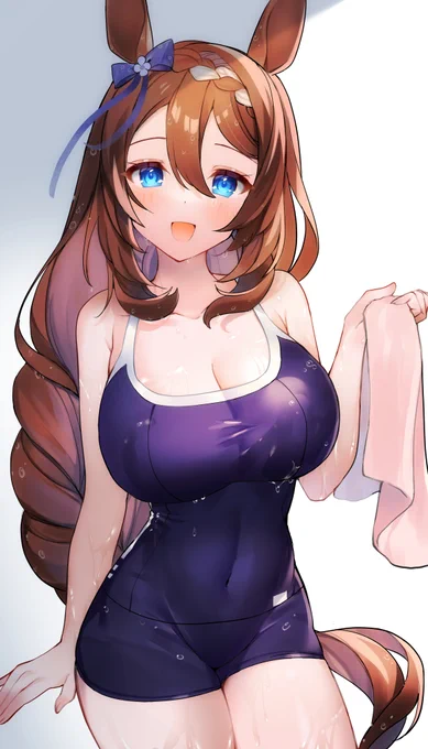 練習終わりのスーパークリーク #ウマ娘 