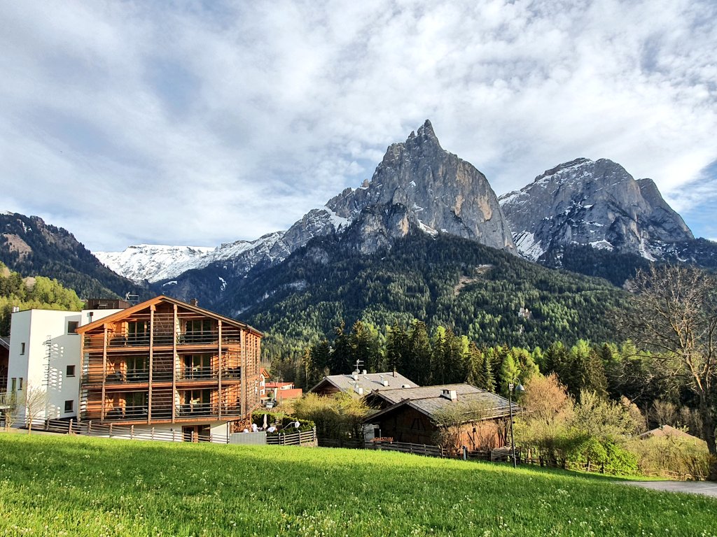 Here the #ClimateHouse (#Klimahaus) Hotel Arvina in Seis, #SouthTyrol.