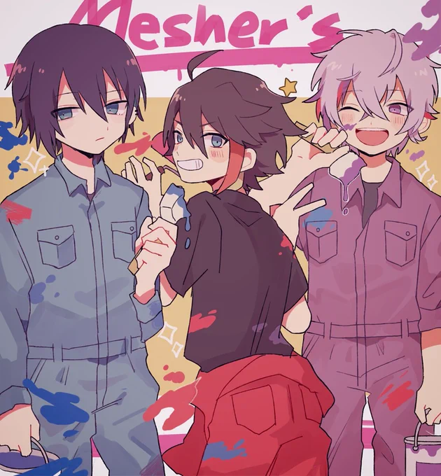 メシャ×つなぎ🎨 