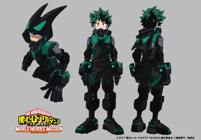 Closer Look At My Hero Academia World Heroes Mission Stealth Suits Released Murphy S Multiverse