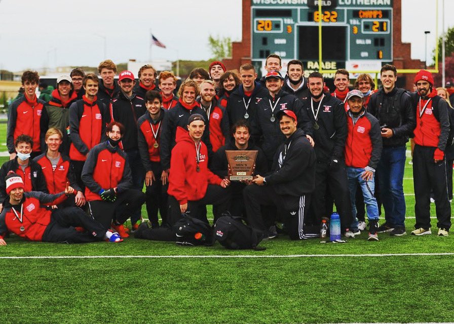 MSOE_TrackField's tweet photo. MSOE Scores Third NACC Men's Outdoor Track and Field Title

Team Standings - 1. MSOE, 226; 2. Aurora, 169; 3. Benedictine, 100; 4. Wisconsin Lutheran, 96; 5. Concordia Wisconsin, 85; 6. Lakeland, 38; 7. Illinois Tech, 32; 8. Edgewood, 30; 9. Concordia Chicago, 23; 10. Marian, 2. https://t.co/UWB1f9zog5
