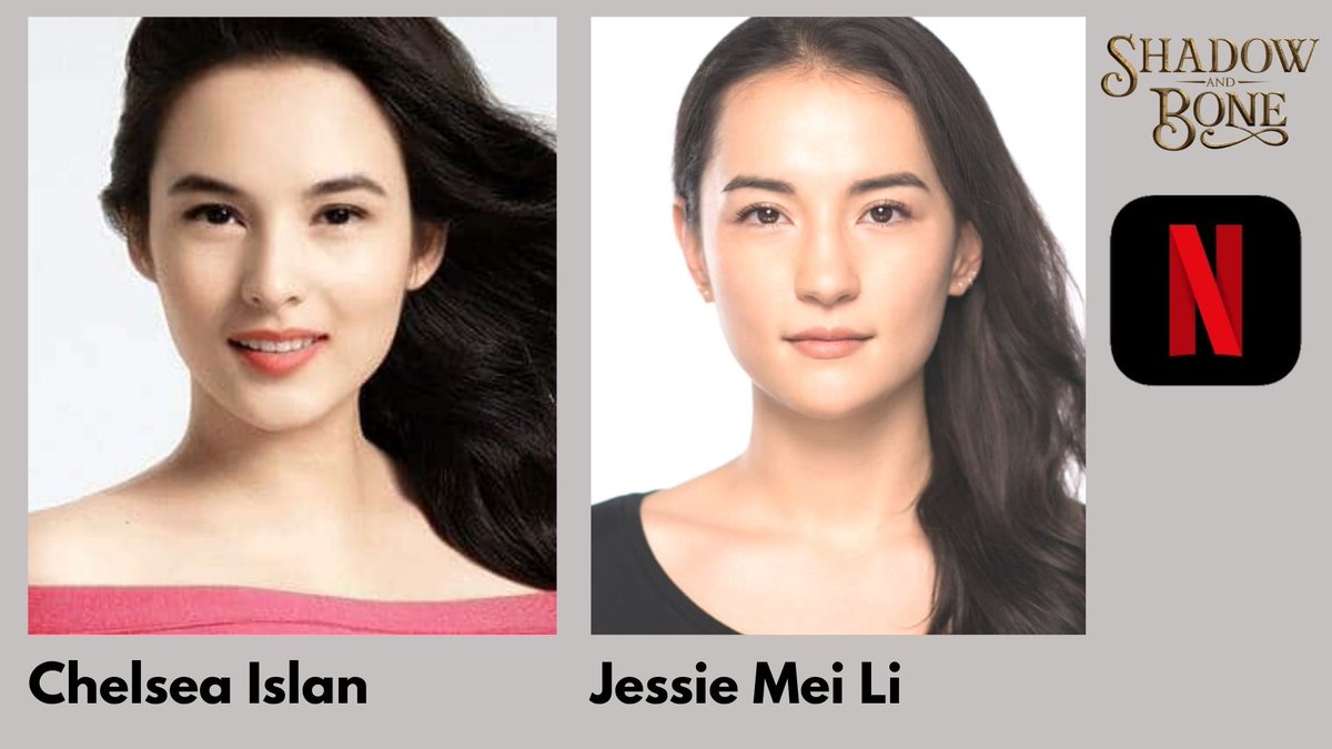 Just Watching Netflix show: Shadow and Bones. The main cast Jessie Mei Lin is  like a doppelgänger of Indonesian artist Chelsea Islan <a href="/chelseaislan/">Chelsea Islan</a>